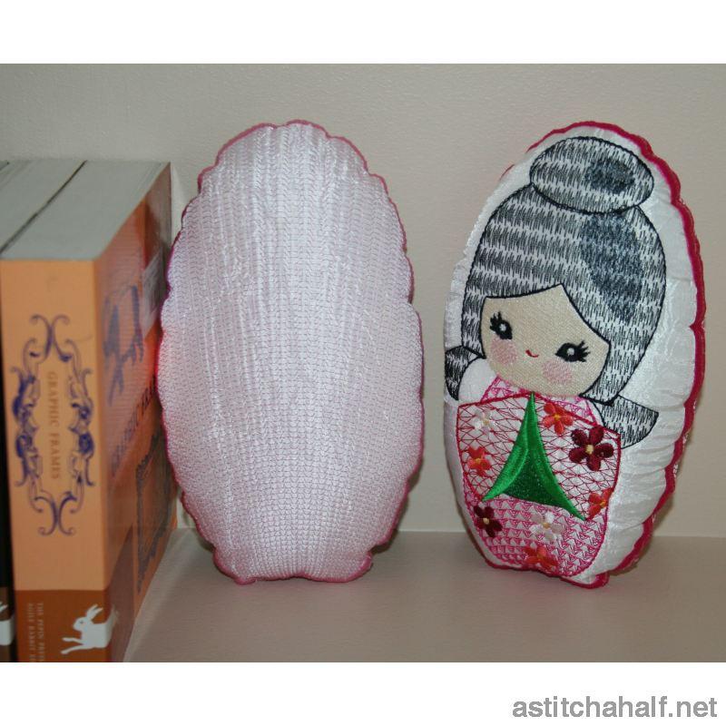 Chinatsu Bookend from Japan - a-stitch-a-half