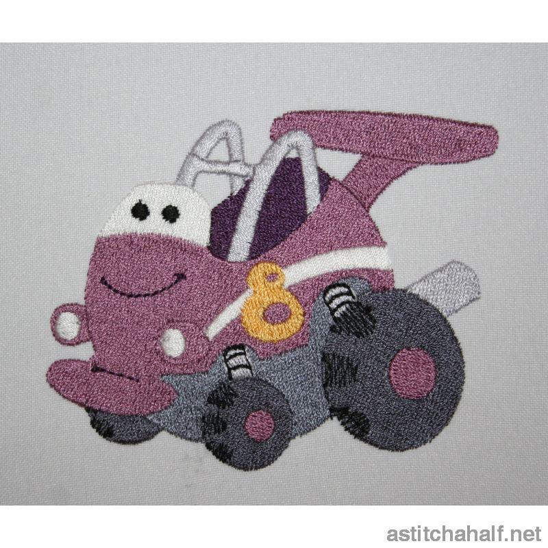Chubby Cars Combo - a-stitch-a-half