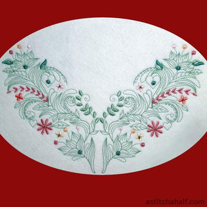 Classic Neckline Embroidery Collection - aStitch aHalf