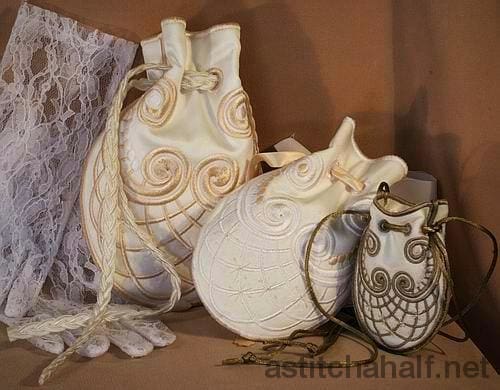 Classique Reticule - a-stitch-a-half