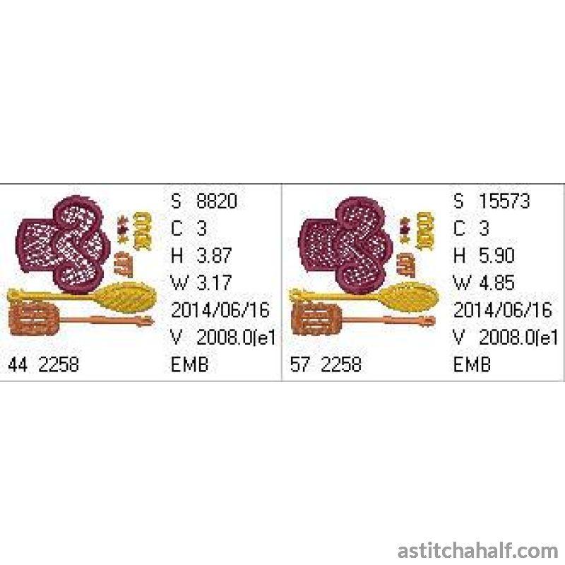 Cook Off - aStitch aHalf