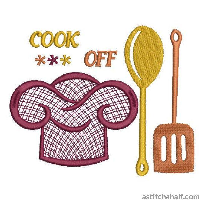 Cook Off - aStitch aHalf