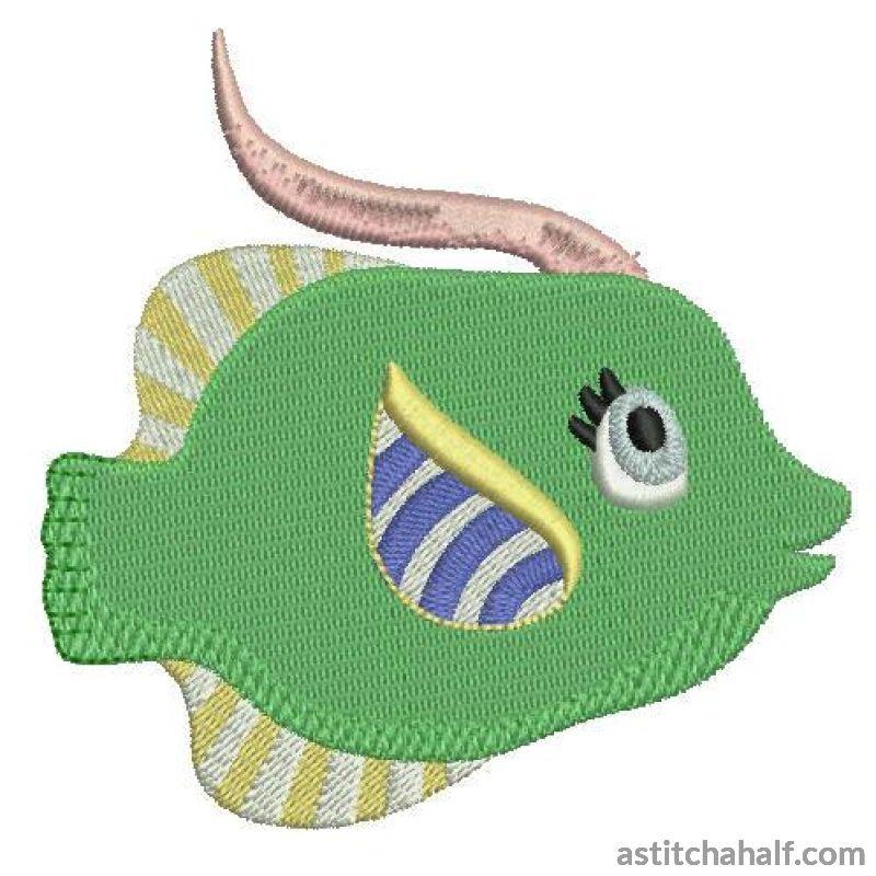 Coral Fish - aStitch aHalf
