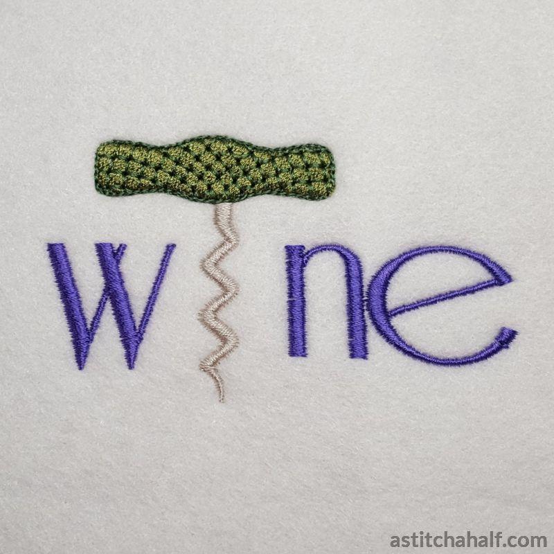 Cork Screws - aStitch aHalf