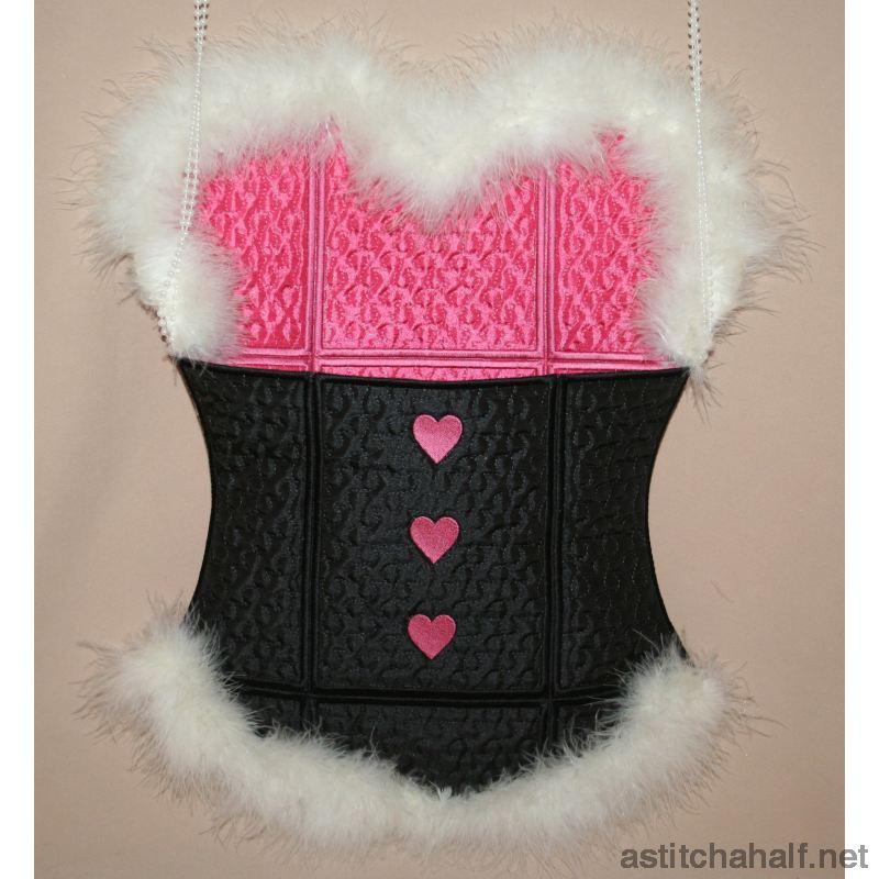 Corset Bag - a-stitch-a-half