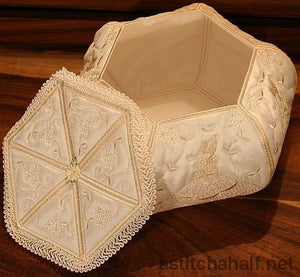 Crinoline Duo Boxes - a-stitch-a-half