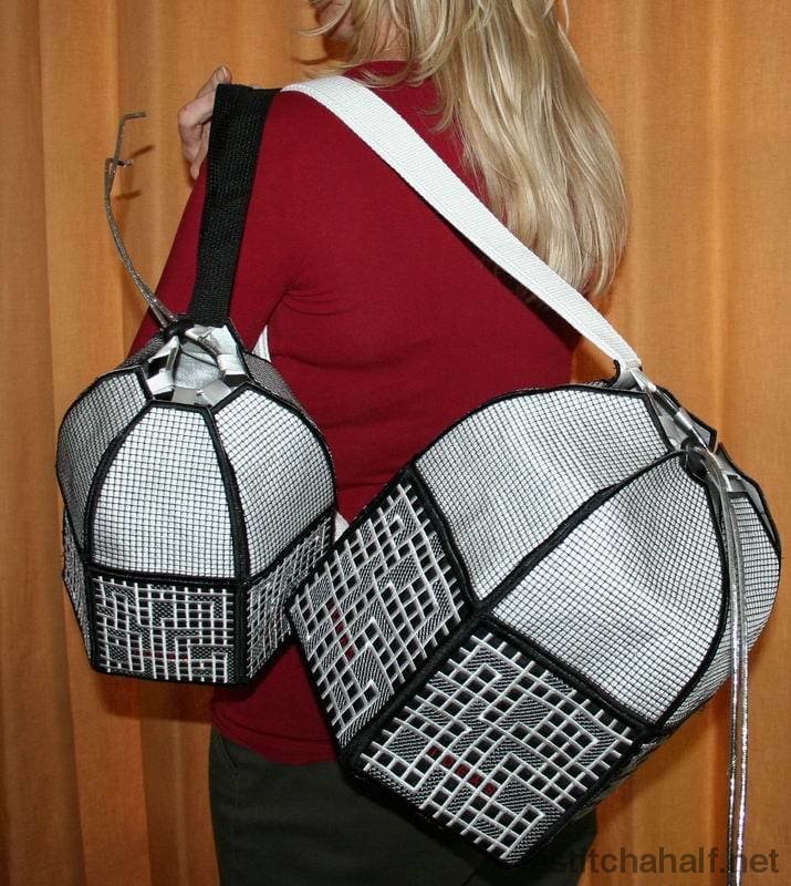 Crossword Back Pack - a-stitch-a-half