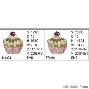 Cupcake Treat - a-stitch-a-half