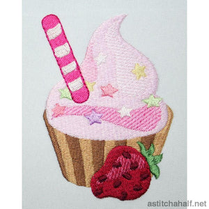 Cutie Pie Cupcakes Combo - a-stitch-a-half