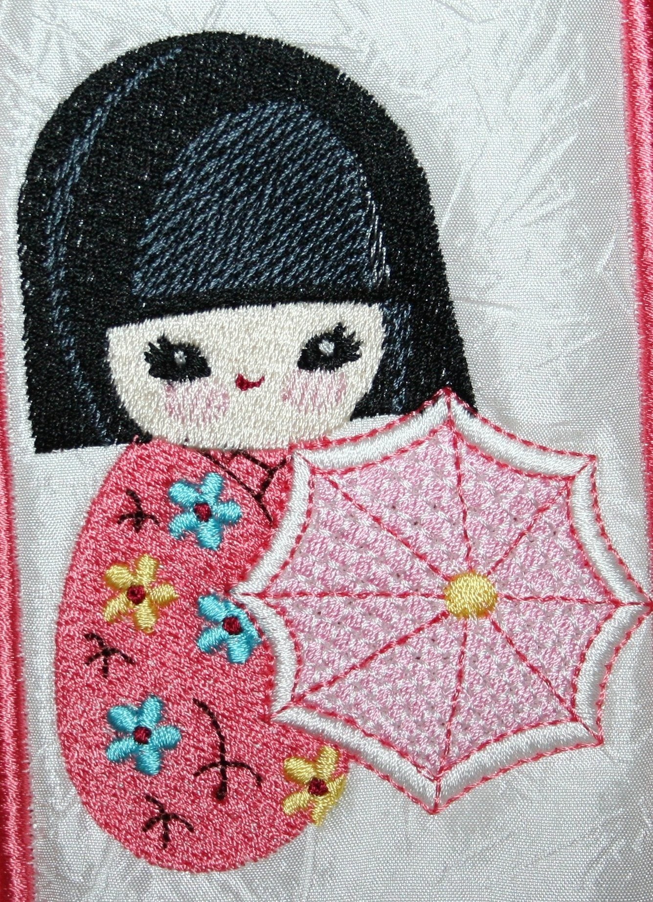 Mai Kokeshi Doll - a-stitch-a-half