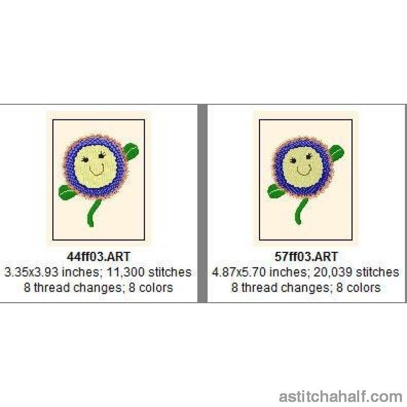 Daphne Dandelion - aStitch aHalf