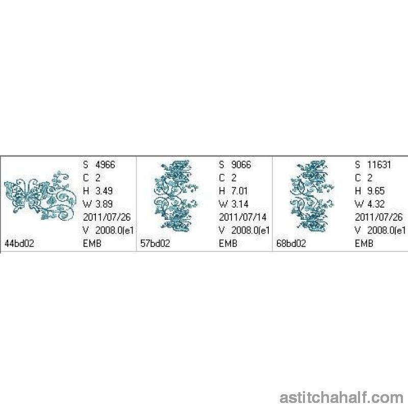 Degage Butterfly Dance - aStitch aHalf