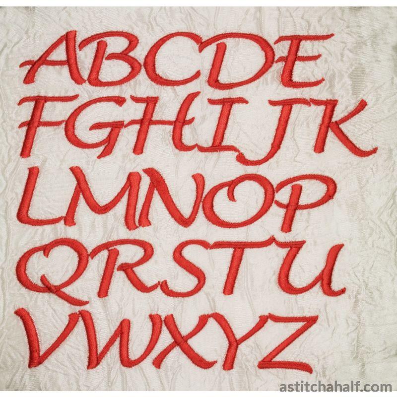 Fabulous Font Combo 2 - a-stitch-a-half