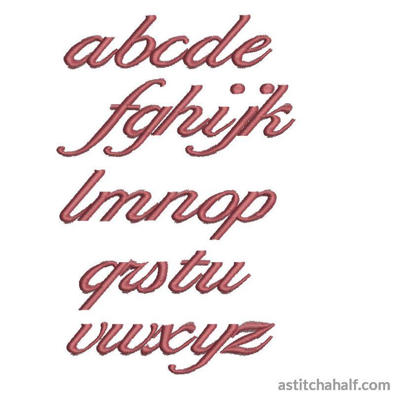 Fabulous Font Combo 2 - a-stitch-a-half