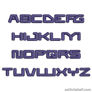 Fabulous Font Combo 2 - a-stitch-a-half