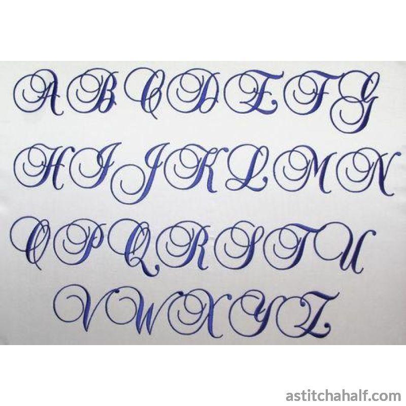 Fabulous Font Combo 3 - a-stitch-a-half