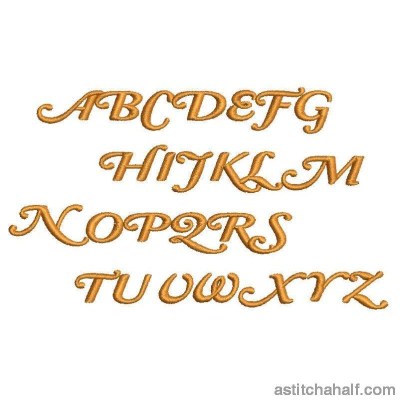 Fabulous Font Combo 5 - aStitch aHalf