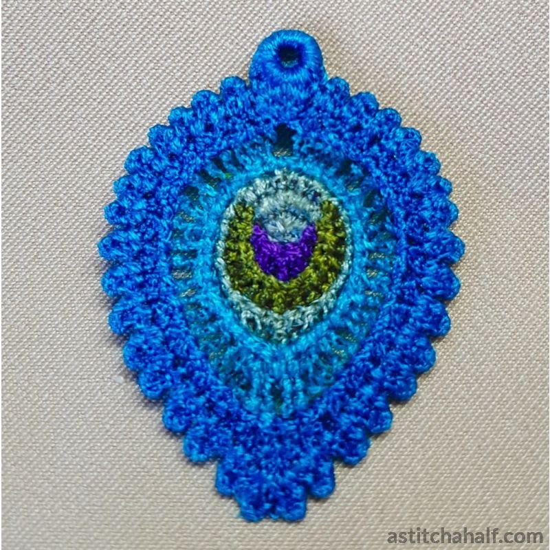 Fabulous Freestanding Lace Feathery Jewels - aStitch aHalf