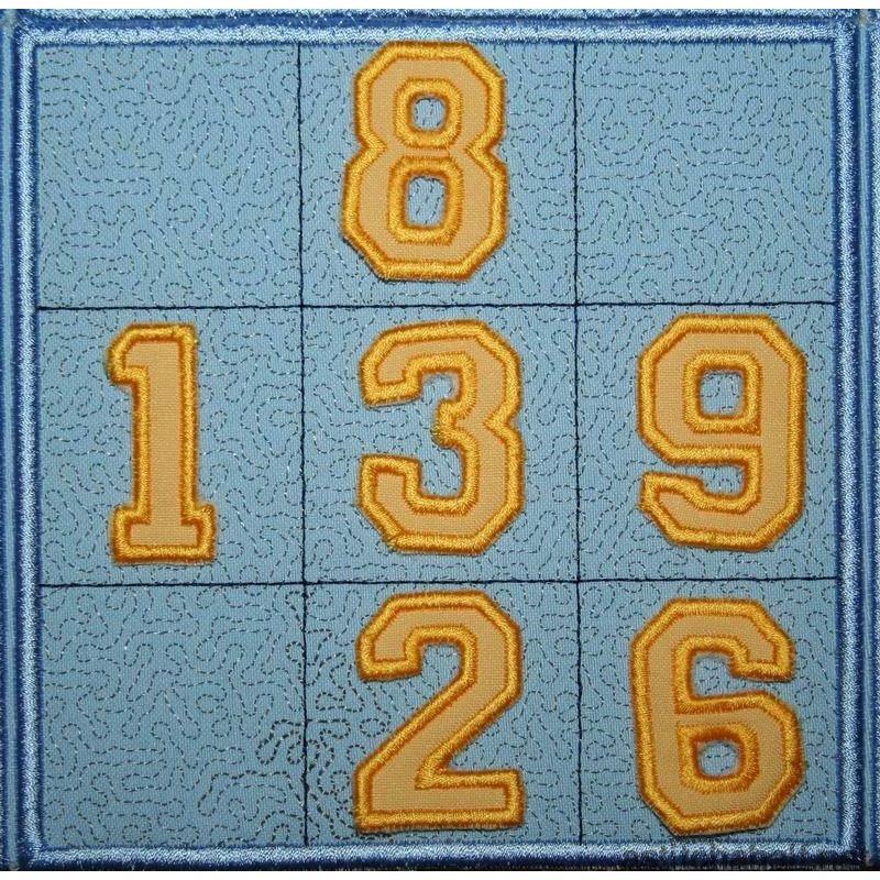 Family Sudoku - a-stitch-a-half