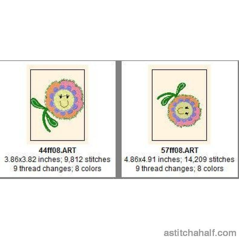 Fiona Flower - aStitch aHalf