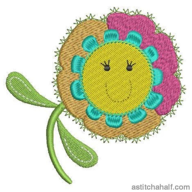 Fiona Flower - aStitch aHalf