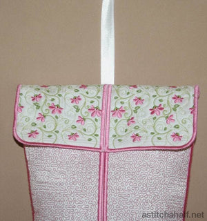 Florette Plastic Bag Holder - a-stitch-a-half