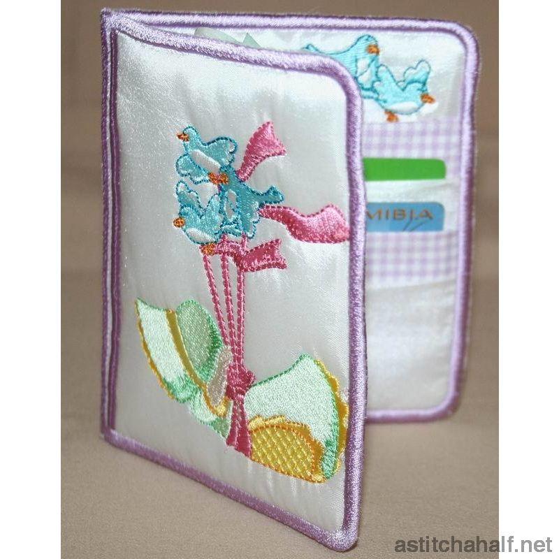 Flying Bonnet Wallet - a-stitch-a-half