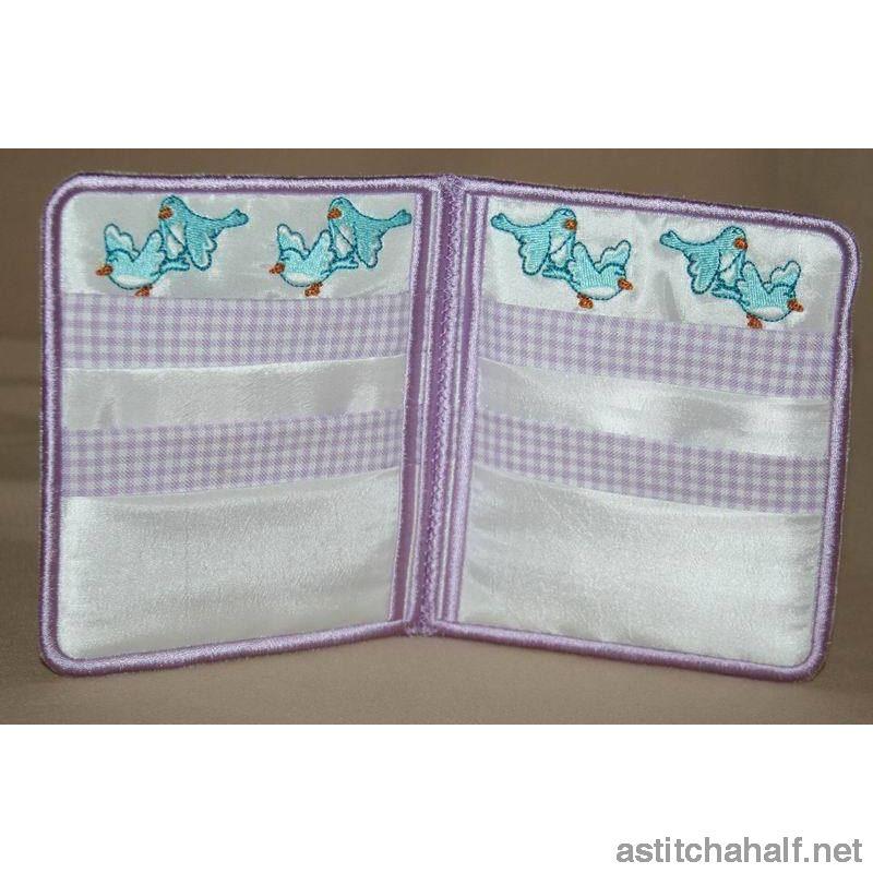Flying Bonnet Wallet - a-stitch-a-half