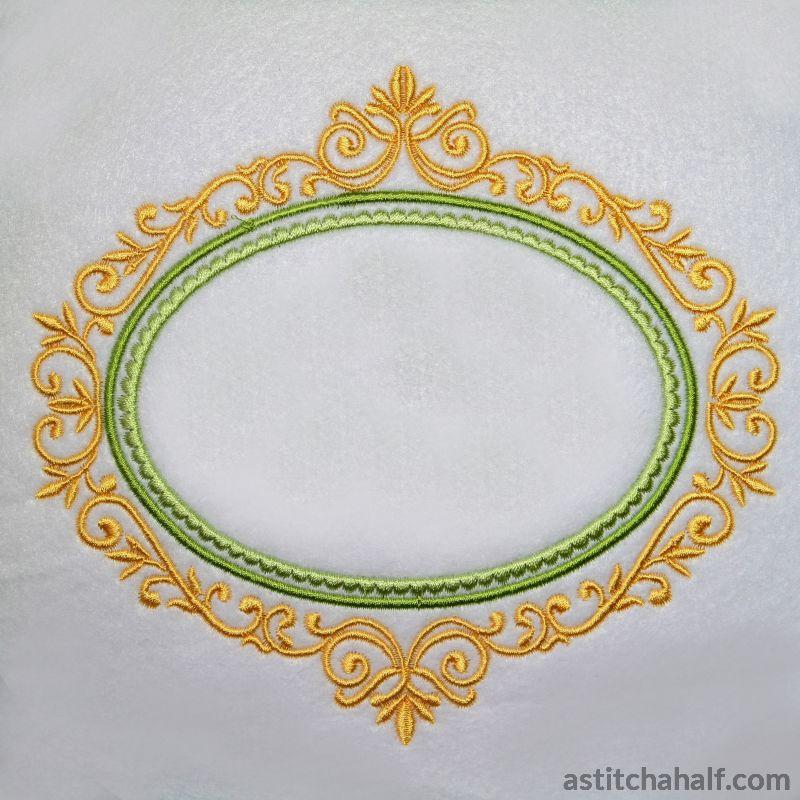 Foliage Ornate Opulence - aStitch aHalf