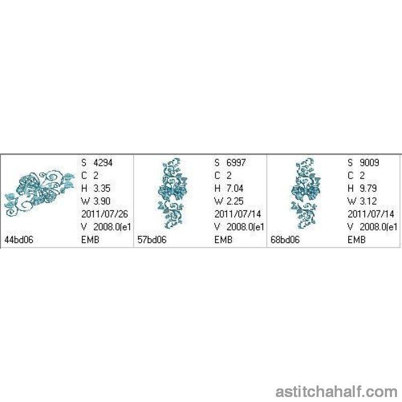 Fondue Butterfly Dance - aStitch aHalf