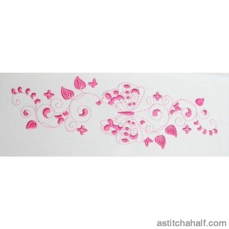 Fondue Butterfly Dance - aStitch aHalf