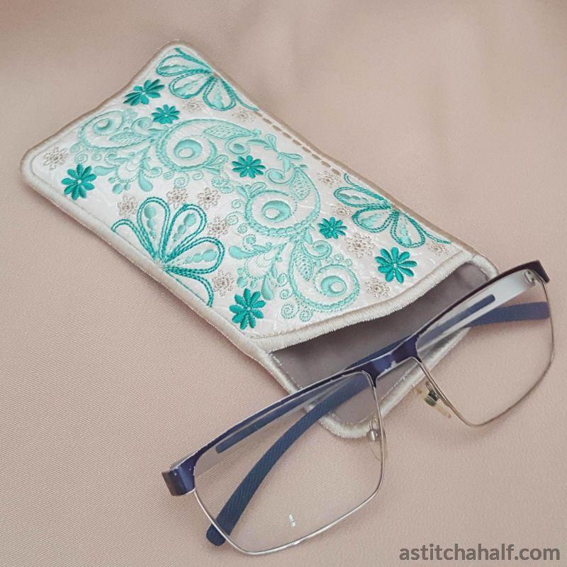 Forest Song Eyeglass Case - aStitch aHalf