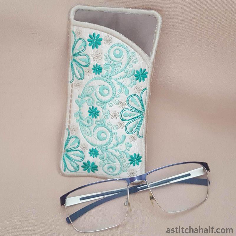 Forest Song Eyeglass Case - aStitch aHalf