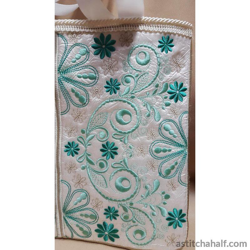 Forest Song Skinny Tote - aStitch aHalf