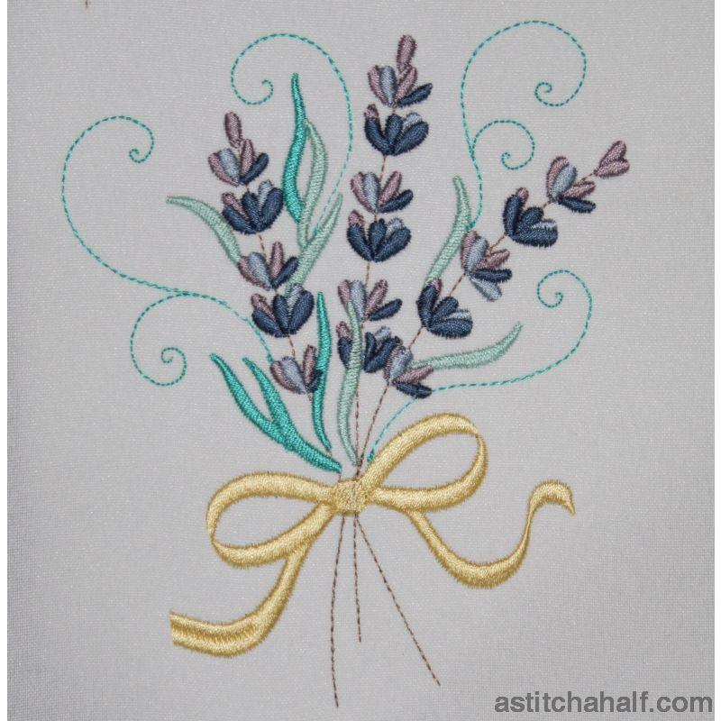 Franschhoek Lavender Bouquet - aStitch aHalf