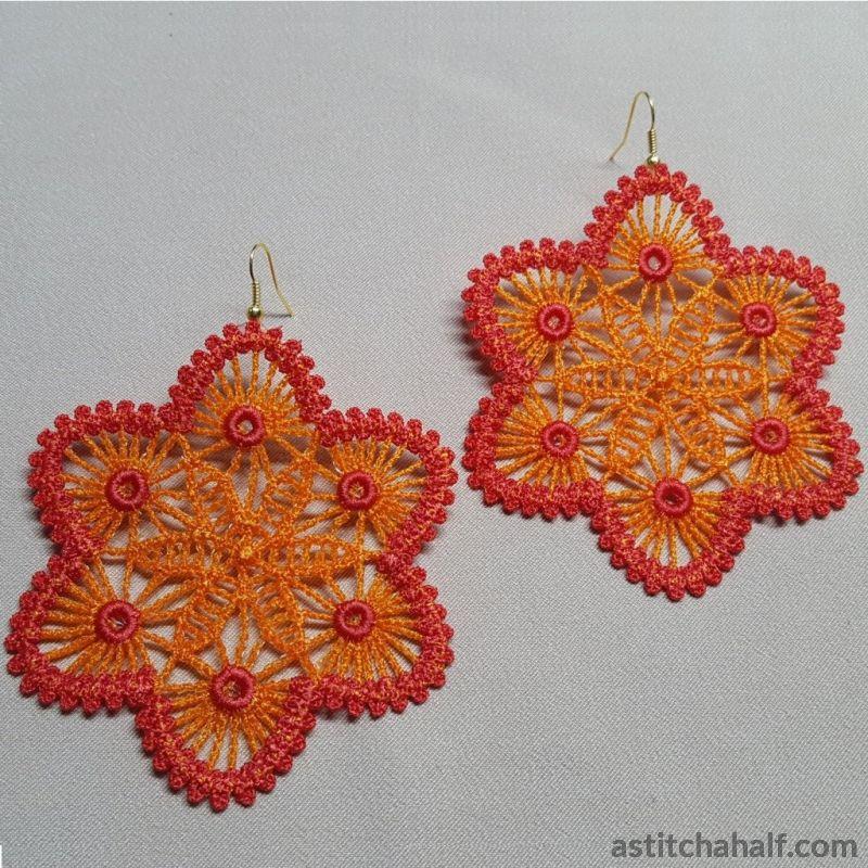 Freestanding Lace Crochet Look Jewels - aStitch aHalf