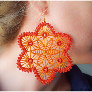 Freestanding Lace Crochet Look Jewels - aStitch aHalf