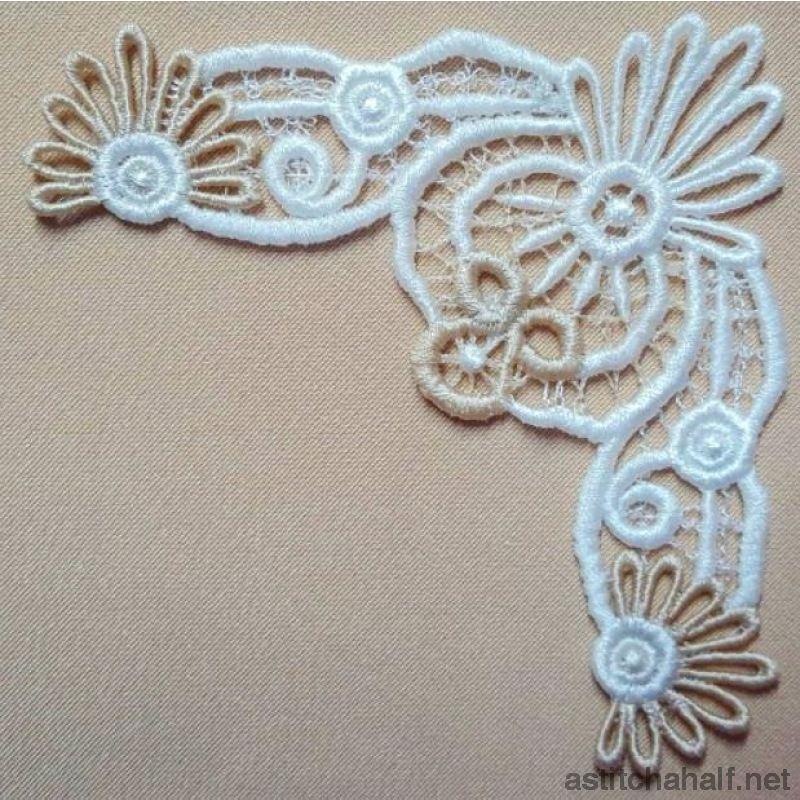 Freestanding Lace Flower Motif Combo - a-stitch-a-half