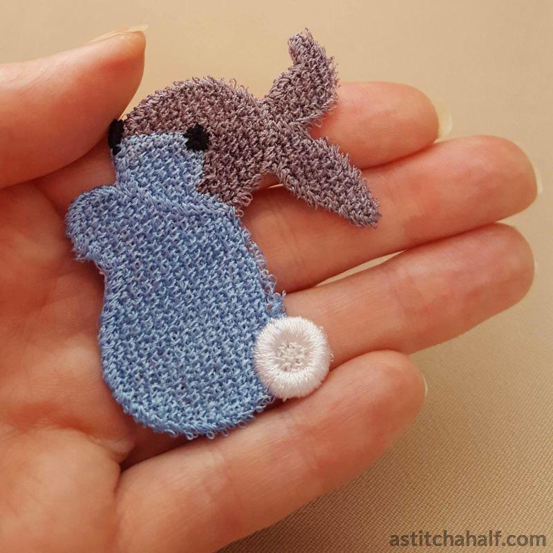 Freestanding Lace Hippity Hoppity - aStitch aHalf