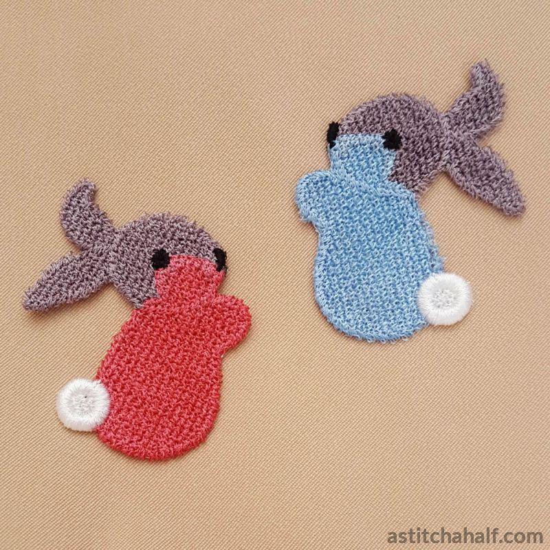 Freestanding Lace Hippity Hoppity - aStitch aHalf