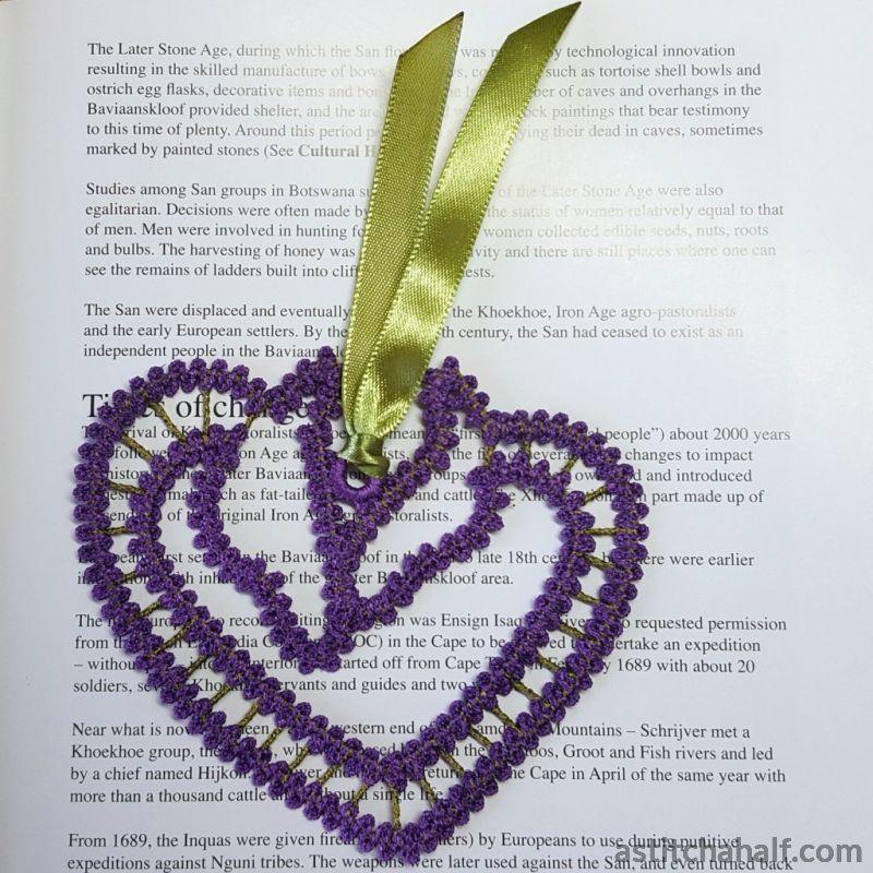 Freestanding Lace Stallion Bookmark - aStitch aHalf