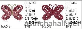 Fsl Butterfly 04 - a-stitch-a-half