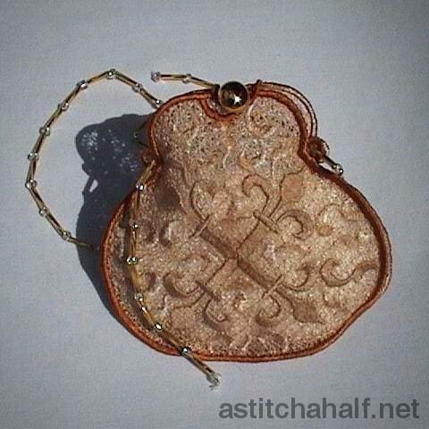 Fsl Elegant Antique Purse - a-stitch-a-half