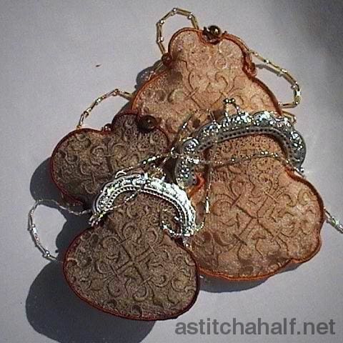 Fsl Elegant Antique Purse - a-stitch-a-half