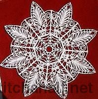 Fsl Intricate Doily a - a-stitch-a-half