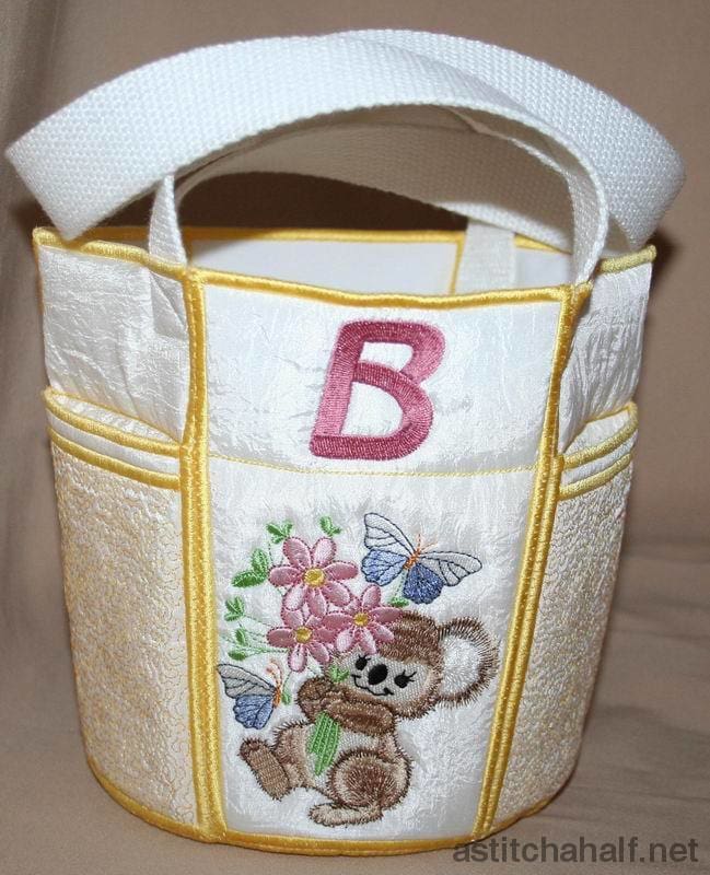 Bucket Fuzzy Koala Bear Letters ABC
