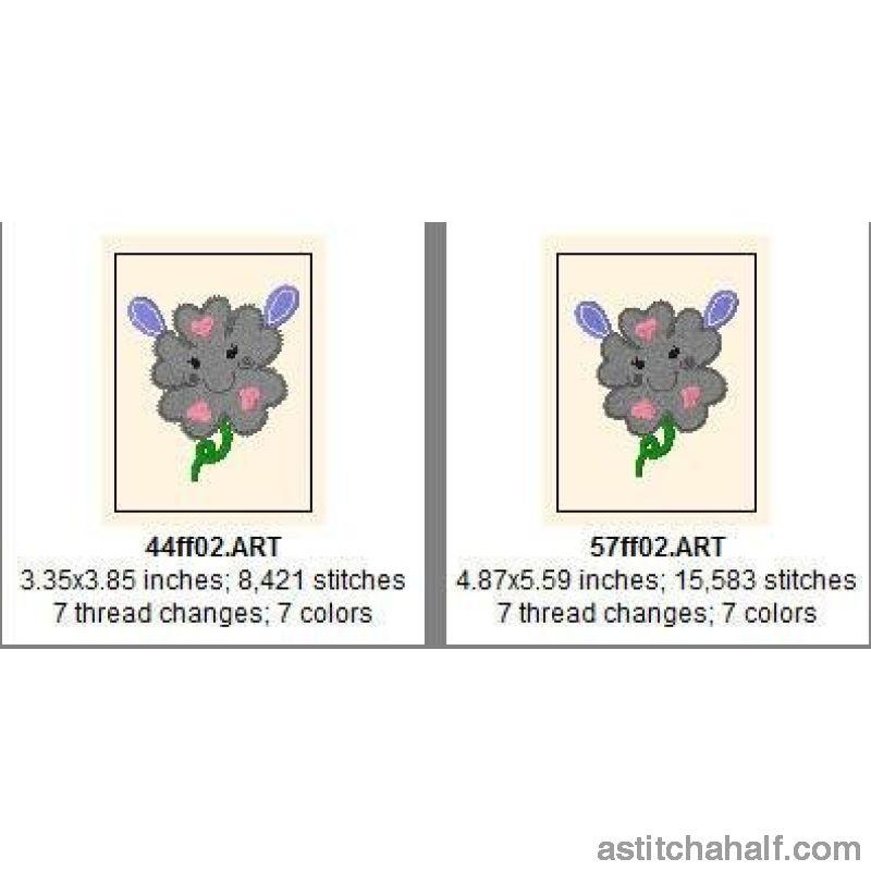 Gabby Grape - aStitch aHalf