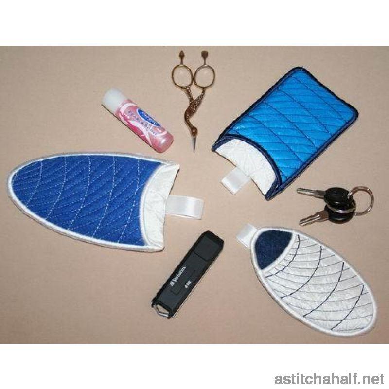 Gadget Key Tag 01 - a-stitch-a-half