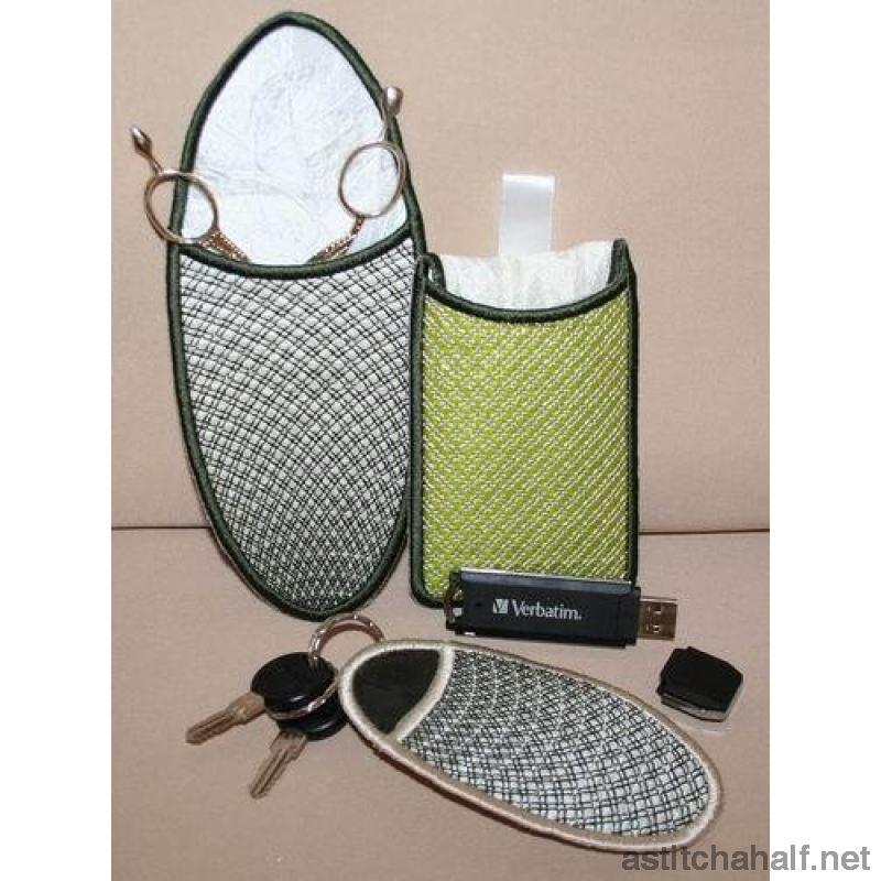 Gadget Key Tag 03 - a-stitch-a-half