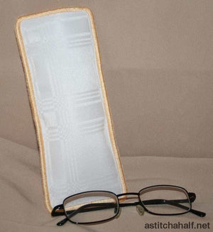 Gerbera Eyeglass Cases - a-stitch-a-half